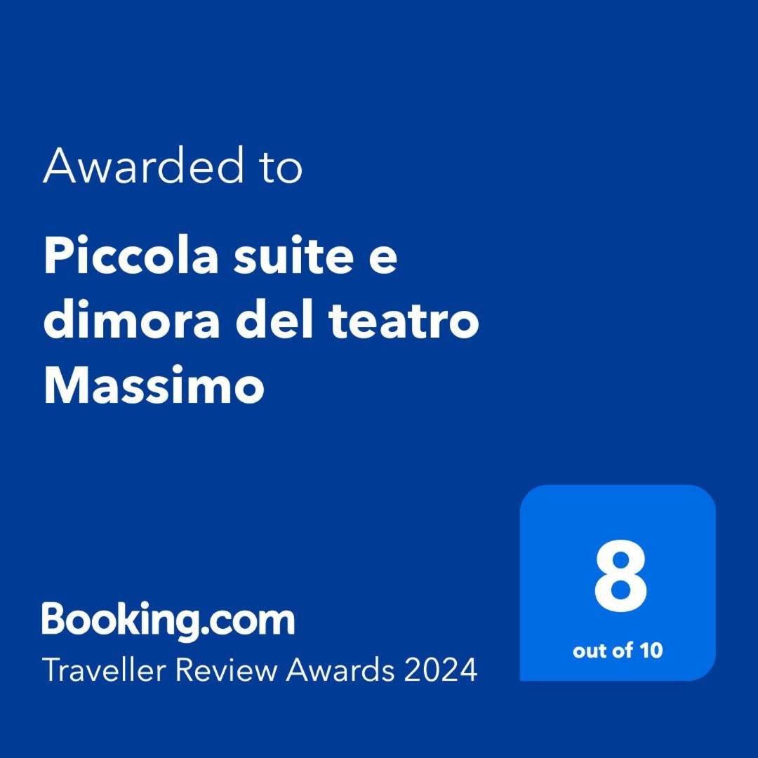 Piccola Suite E Dimora Del Teatro Massimo Palermo Exterior photo